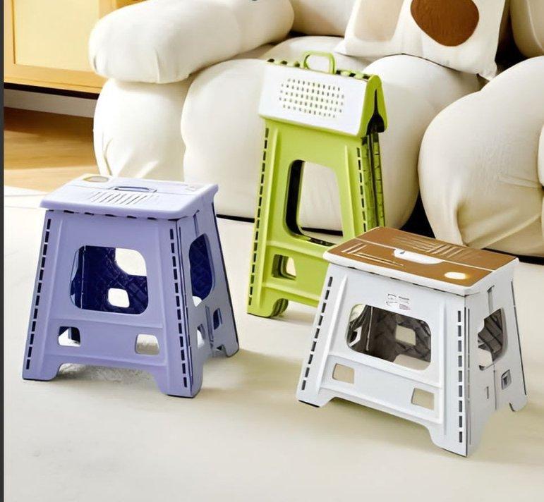 Tabouret Pliant en Plastique